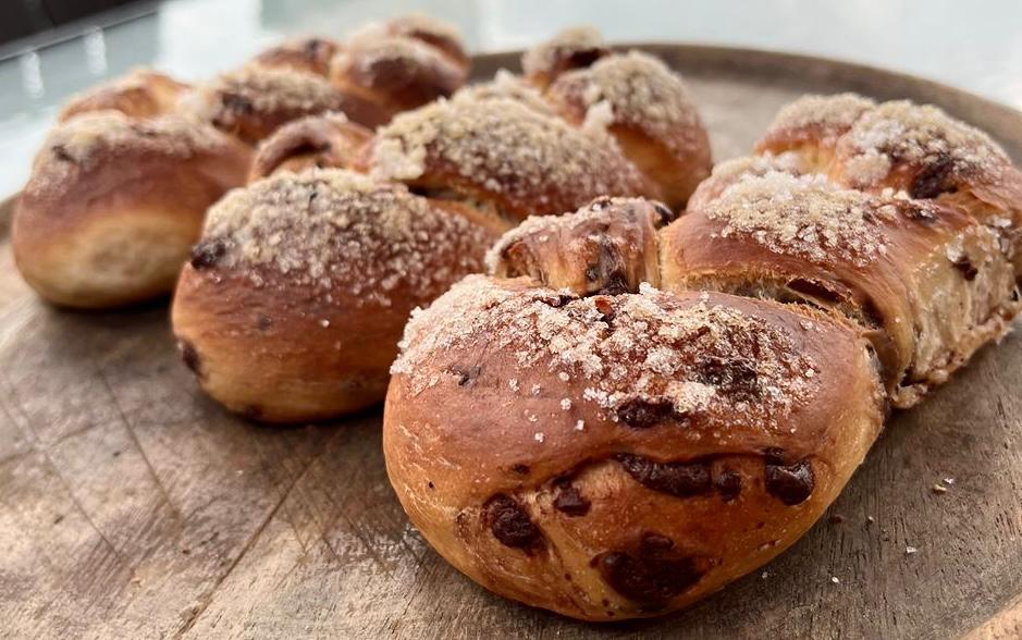 Trenzas de chocolate y jengibre (3 uds)