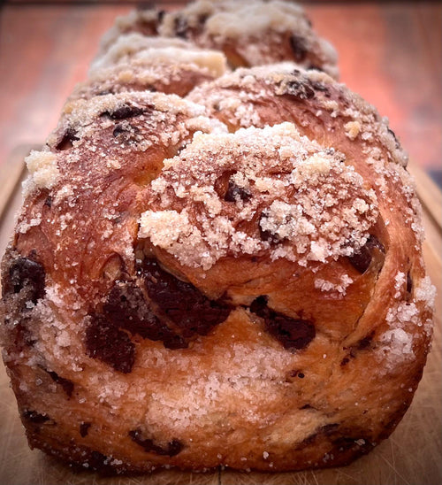 Trenza de chocolate y jengibre (1 und)