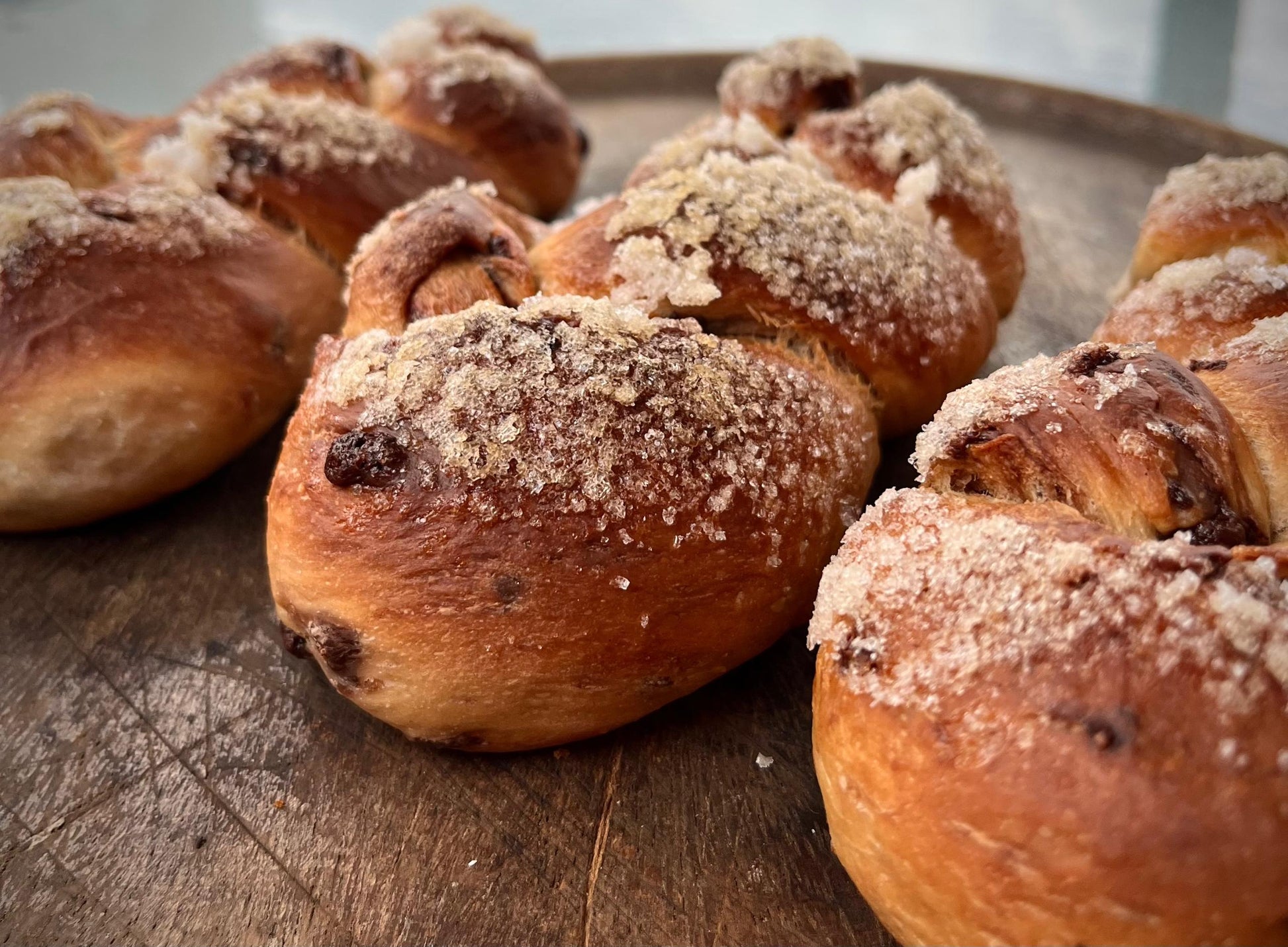 Trenzas de chocolate y jengibre (3 uds)